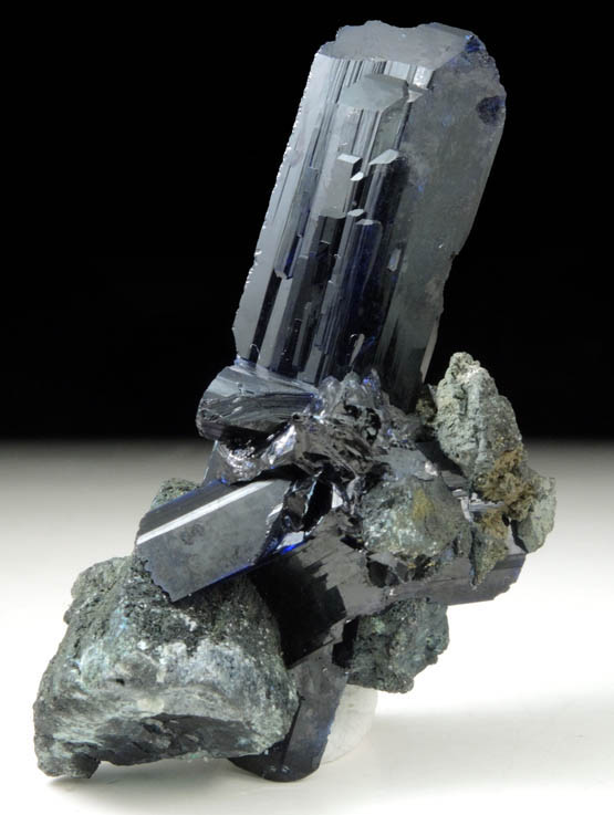 Azurite from Tsumeb Mine, Otavi-Bergland District, Oshikoto, Namibia