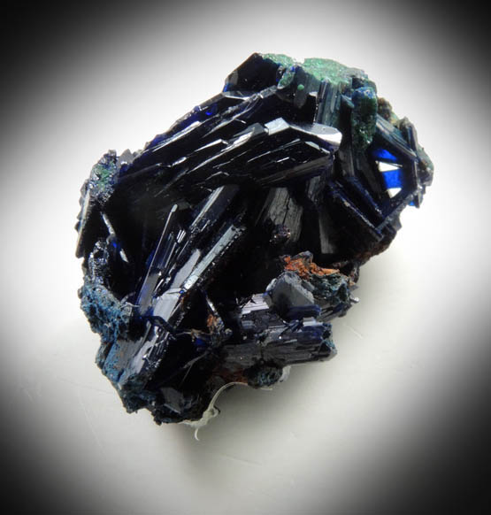 Azurite with Malachite from Tsumeb Mine, Otavi-Bergland District, Oshikoto, Namibia