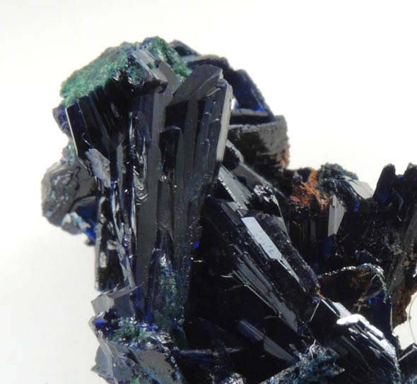 Azurite with Malachite from Tsumeb Mine, Otavi-Bergland District, Oshikoto, Namibia