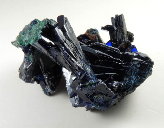 Azurite with Malachite from Tsumeb Mine, Otavi-Bergland District, Oshikoto, Namibia