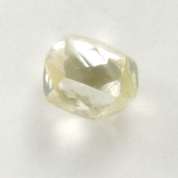 Diamond (0.49 carat yellow cuttable dodecahedral crystal) from Argyle Mine, Kimberley, Western Australia, Australia