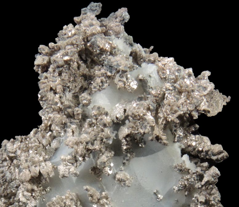 Allargentum pseudomorphs after Dyscrasite from Bouismas Mine, Bou Azzer District, Anti-Atlas Mountains, Tazenakht, Ouarzazate, Morocco