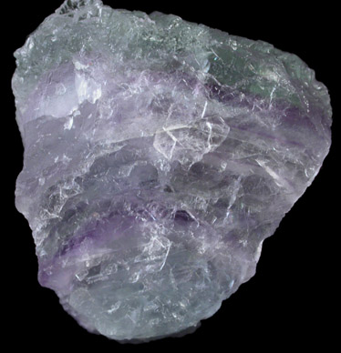 Fluorite from Thomaston Dam Railroad Cut, Thomaston, Litchfield County, Connecticut