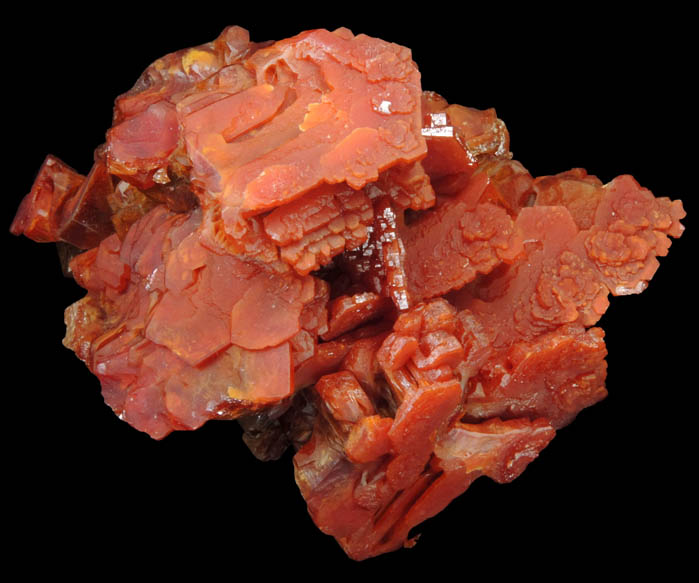 Vanadinite from Mibladen, Haute Moulouya Basin, Zeida-Aouli-Mibladen belt, Midelt Province, Morocco