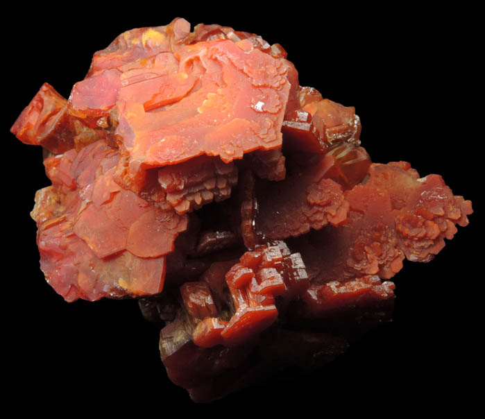 Vanadinite from Mibladen, Haute Moulouya Basin, Zeida-Aouli-Mibladen belt, Midelt Province, Morocco