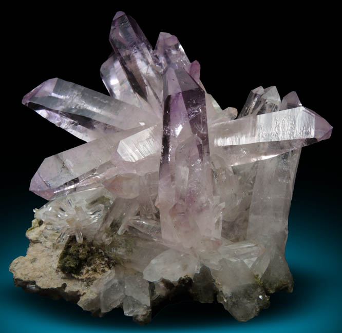 Quartz var. Amethyst from Piedra Parada, near Las Vigas, Tatatila, Veracruz, Mexico