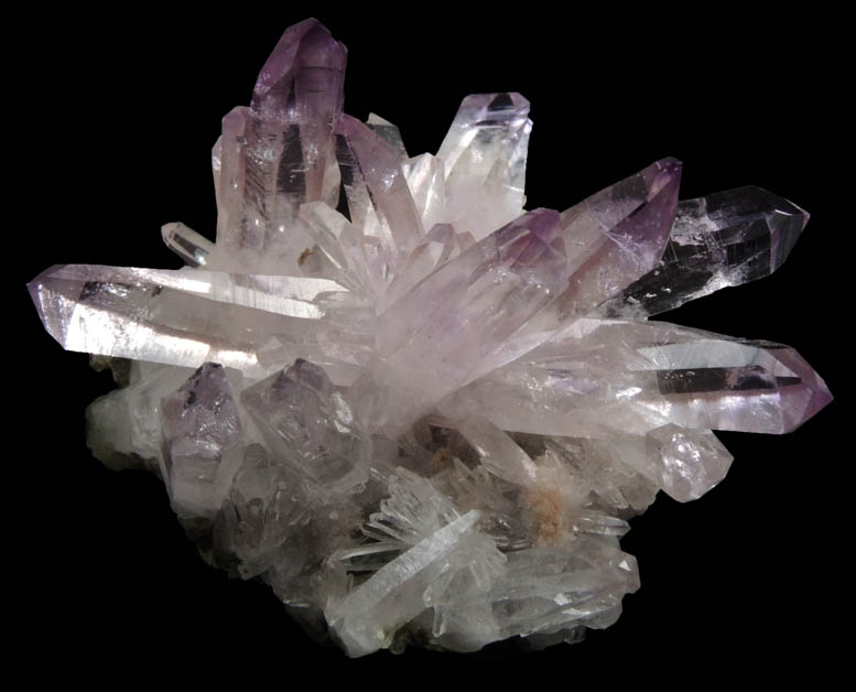 Quartz var. Amethyst from Piedra Parada, near Las Vigas, Tatatila, Veracruz, Mexico