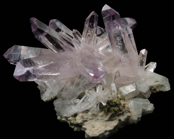 Quartz var. Amethyst from Piedra Parada, near Las Vigas, Tatatila, Veracruz, Mexico