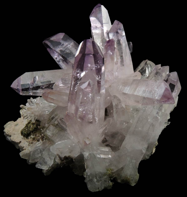 Quartz var. Amethyst from Piedra Parada, near Las Vigas, Tatatila, Veracruz, Mexico