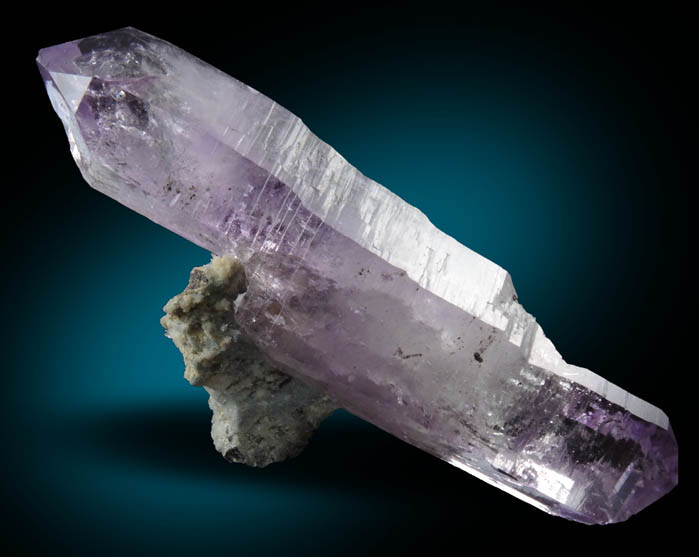 Quartz var. Amethyst from Piedra Parada, near Las Vigas, Tatatila, Veracruz, Mexico