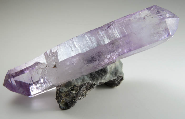 Quartz var. Amethyst from Piedra Parada, near Las Vigas, Tatatila, Veracruz, Mexico