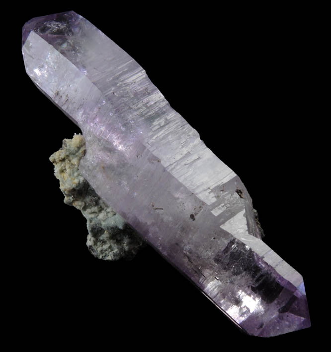 Quartz var. Amethyst from Piedra Parada, near Las Vigas, Tatatila, Veracruz, Mexico