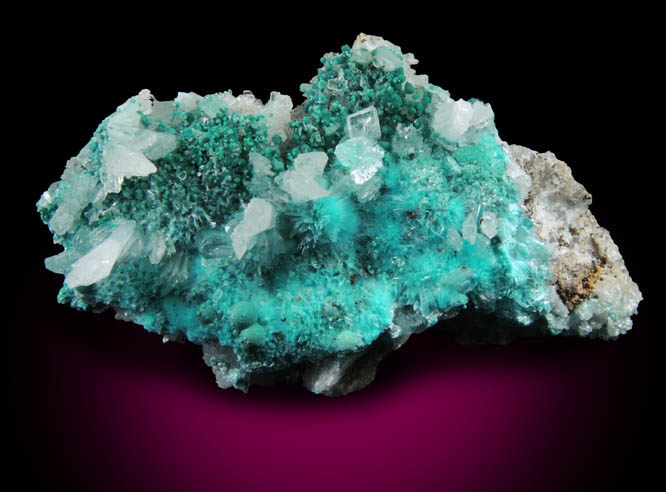 Aurichalcite with Hemimorphite from 79 Mine, Banner District, near Hayden, Gila County, Arizona