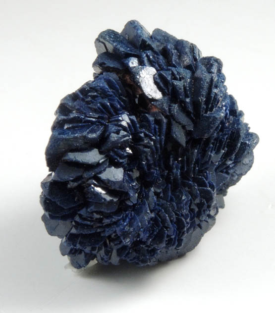 Azurite nodule from La Sal District, San Juan County, Utah