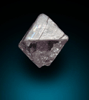 Diamond (0.54 carat pale-pink octahedral crystal) from Argyle Mine, Kimberley, Western Australia, Australia