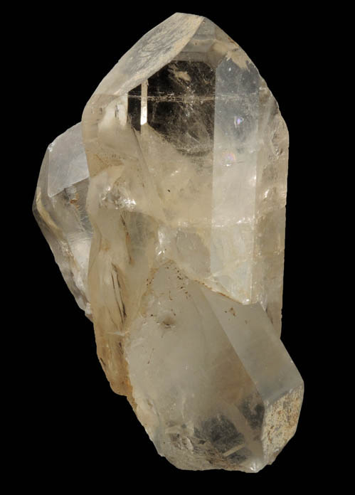 Topaz on Quartz from Gaoligong Shan, Nujiang, Yunnan, China