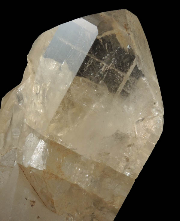 Topaz on Quartz from Gaoligong Shan, Nujiang, Yunnan, China