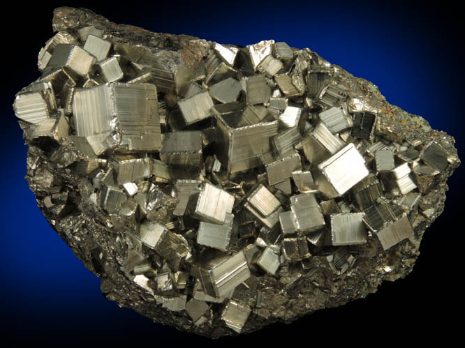 Pyrite from Huanzala Mine, Huallanca District, Huanuco Department, Peru