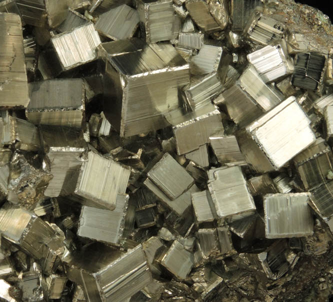 Pyrite from Huanzala Mine, Huallanca District, Huanuco Department, Peru