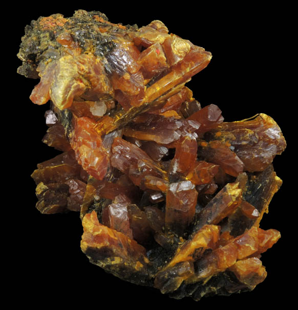 Orpiment from Shimen Mine, Hunan Province, China