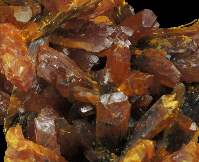 Orpiment from Shimen Mine, Hunan Province, China