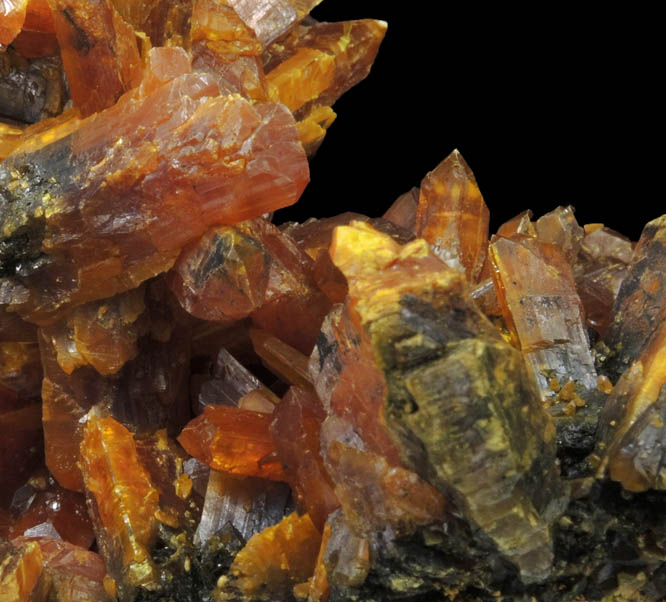 Orpiment from Shimen Mine, Hunan Province, China