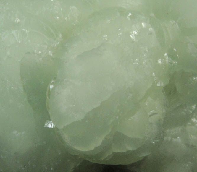 Prehnite from Millington Quarry, Bernards Township, Somerset County, New Jersey