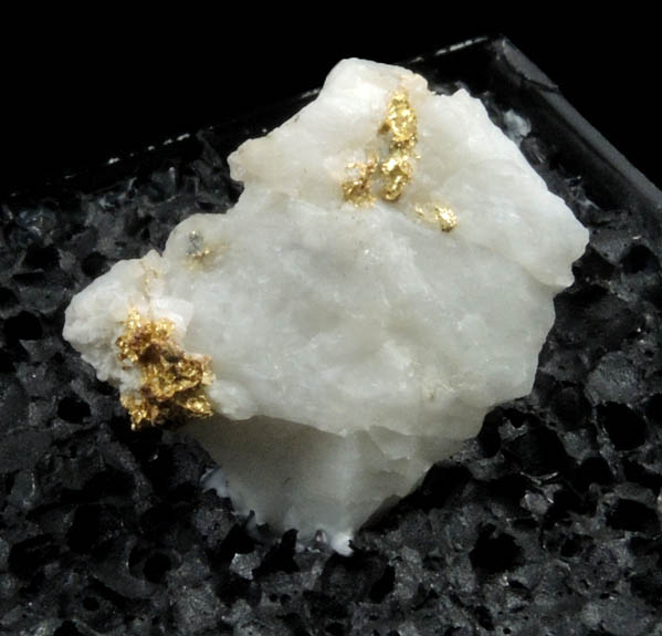 Gold in Quartz from Jamestown Mining District, Tuolumne County, California