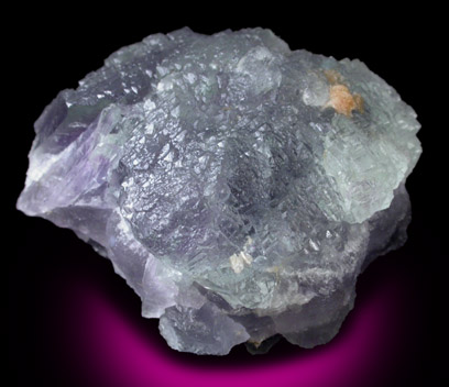 Fluorite from Thomaston Dam Railroad Cut, Thomaston, Litchfield County, Connecticut