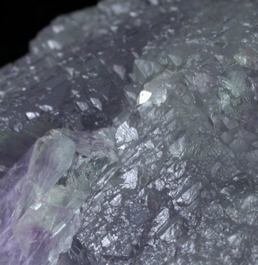 Fluorite from Thomaston Dam Railroad Cut, Thomaston, Litchfield County, Connecticut