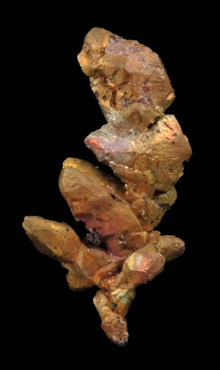 Copper (Auriferous) from Cole Shaft, 700' Level, Bisbee, Warren District, Cochise County, Arizona