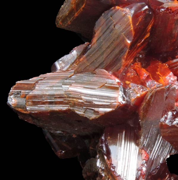 Realgar from Shimen Mine, Hunan Province, China