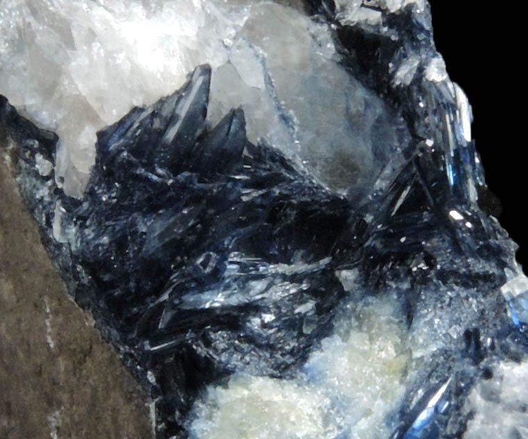 Vivianite from Big Fish River, 67 km northwest of Aklavik, Yukon, Canada