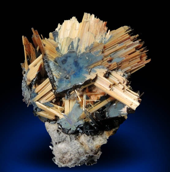 Rutile and Hematite from Novo Horizonte, Bahia, Brazil