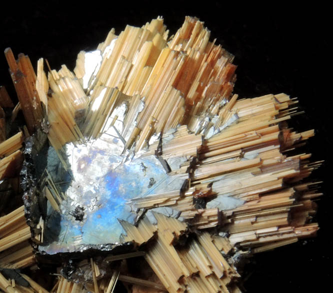 Rutile and Hematite from Novo Horizonte, Bahia, Brazil