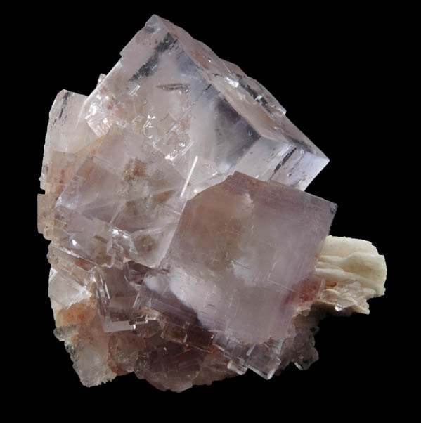 Fluorite with Barite from Caravia-Berbes District, Asturias, Spain