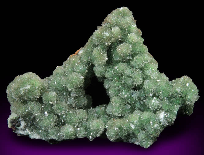 Calcite with Conichalcite inclusions from Mina Ojuela, Mapimi, Durango, Mexico