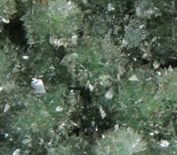 Calcite with Conichalcite inclusions from Mina Ojuela, Mapimi, Durango, Mexico