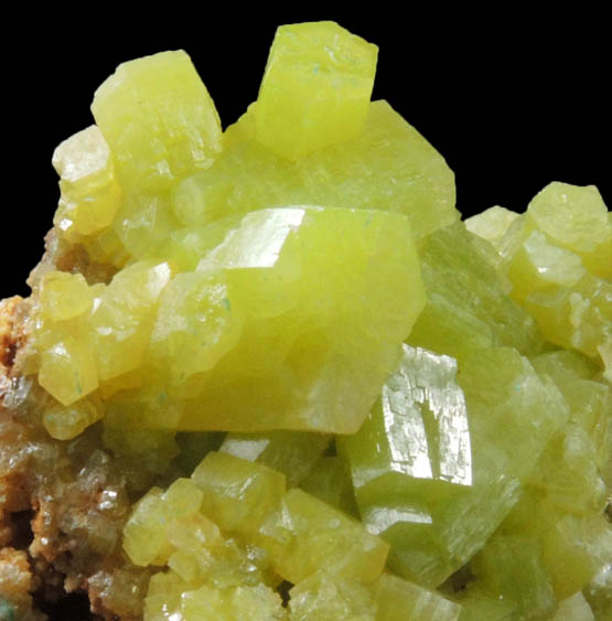 Pyromorphite from Daoping Mine, Yangshuo, Guangxi, China