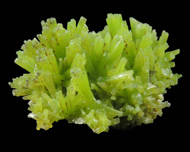 Pyromorphite from Daoping Mine, Yangshuo, Guangxi, China