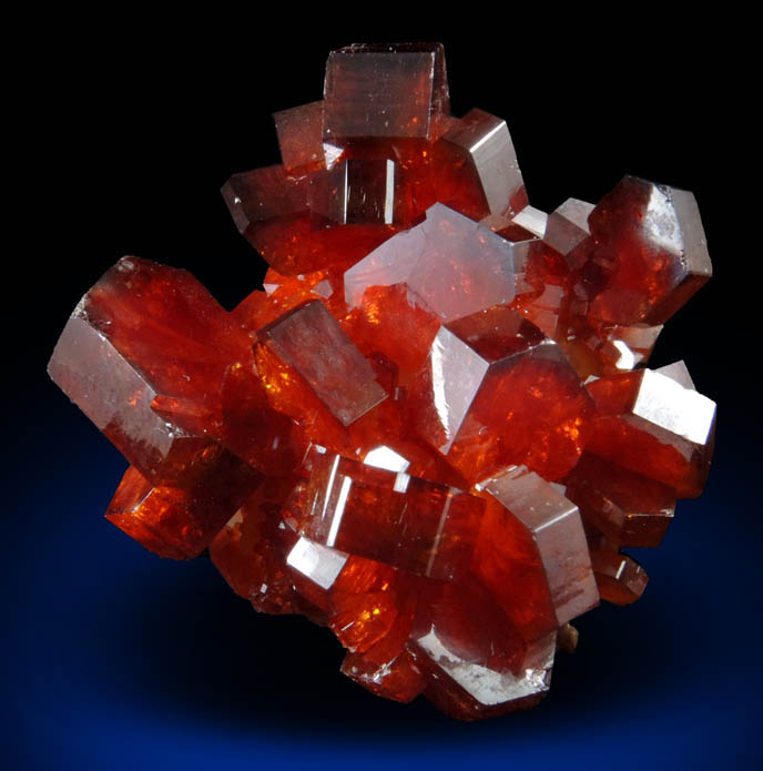 Vanadinite from Mibladen, Haute Moulouya Basin, Zeida-Aouli-Mibladen belt, Midelt Province, Morocco