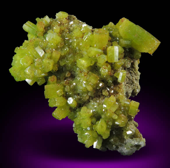 Pyromorphite from Daoping Mine, Yangshuo, Guangxi, China