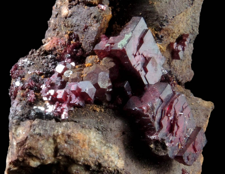 Cuprite from Bisbee, Warren District, Cochise County, Arizona