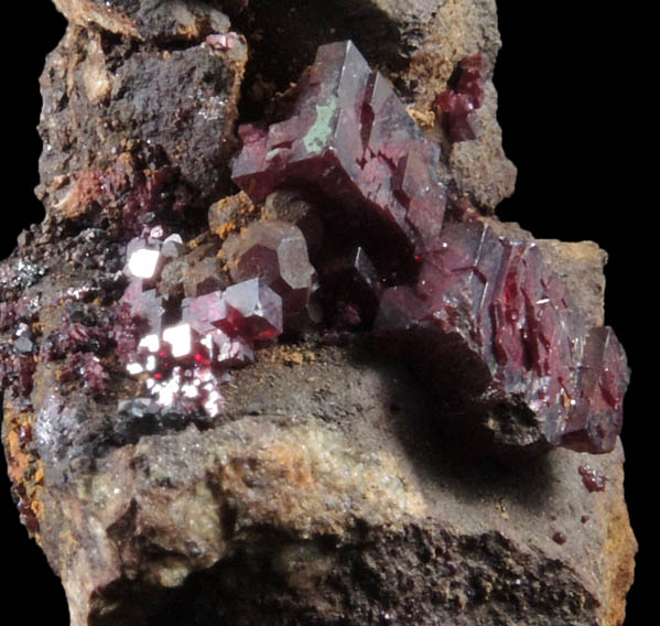 Cuprite from Bisbee, Warren District, Cochise County, Arizona