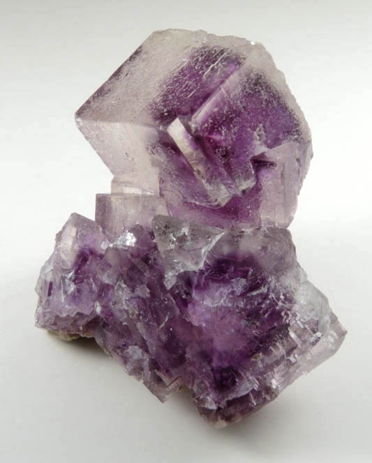 Fluorite with phantom-growth zoning from Auglaize Quarry, Junction, Paulding County, Ohio
