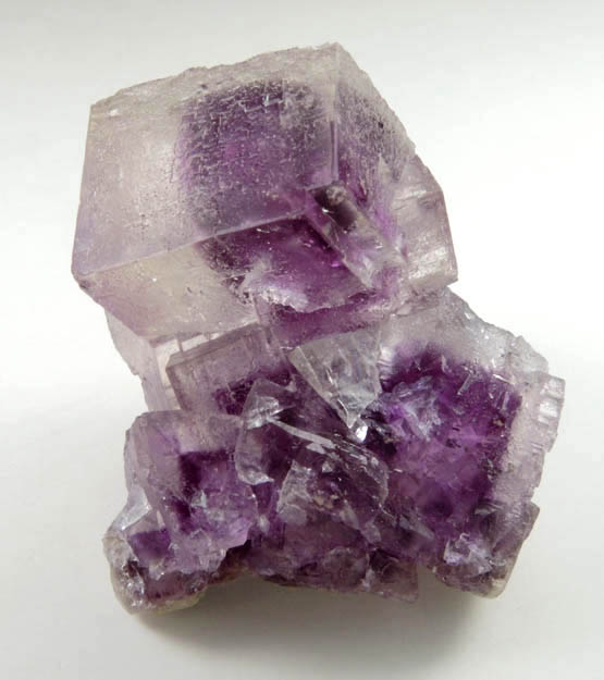 Fluorite with phantom-growth zoning from Auglaize Quarry, Junction, Paulding County, Ohio