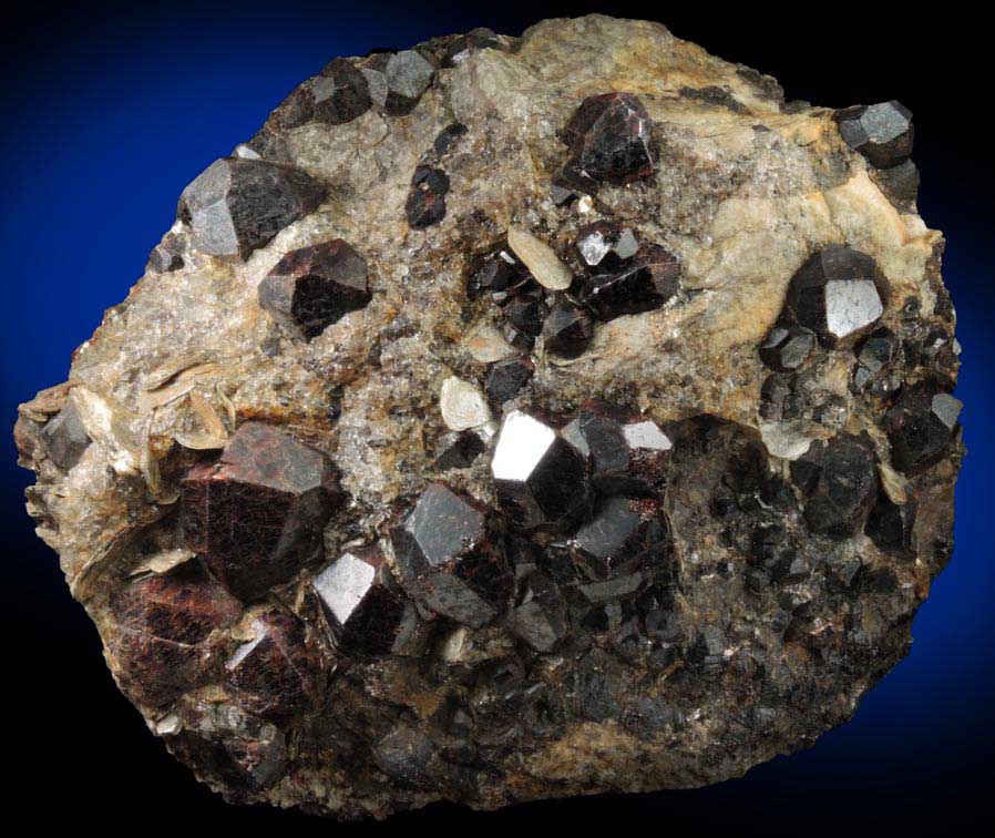 Almandine Garnet from Roebling Mine, Upper Merryall, Litchfield County, Connecticut