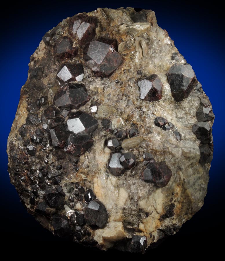 Almandine Garnet from Roebling Mine, Upper Merryall, Litchfield County, Connecticut