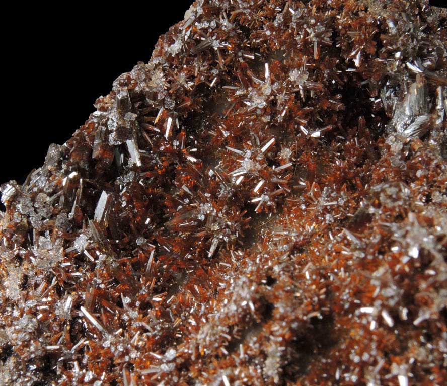 Vanadinite var. Endlichite from Ahumada Mine, Sierra de Los Lamentos, Chihuahua, Mexico