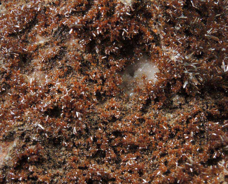 Vanadinite var. Endlichite from Ahumada Mine, Sierra de Los Lamentos, Chihuahua, Mexico